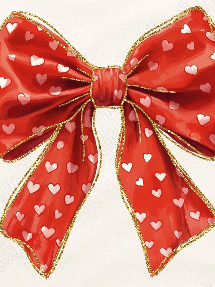 Valentine day Heart Coquette bow Png, Retro Valentine Shirt Design, Valentine Png, Valentine Love Png, Heart Valentine bow png