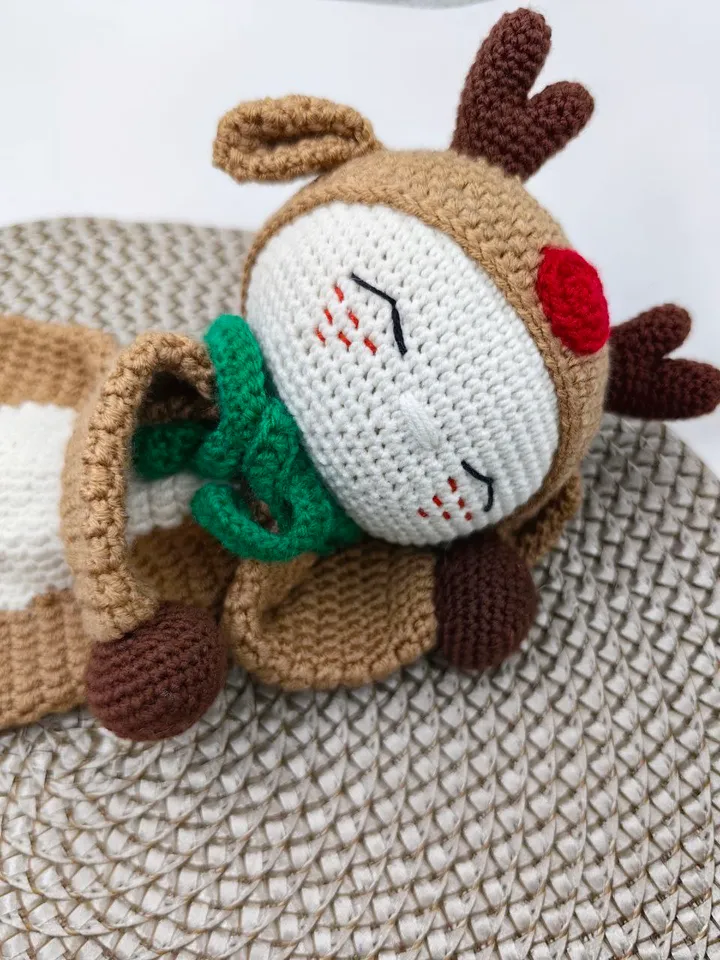 Reindeer Baby Lovey