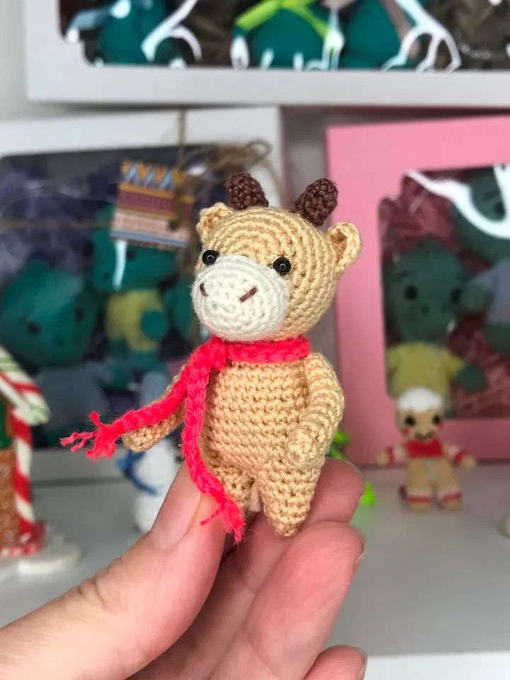Crochet Pattern Mini bull