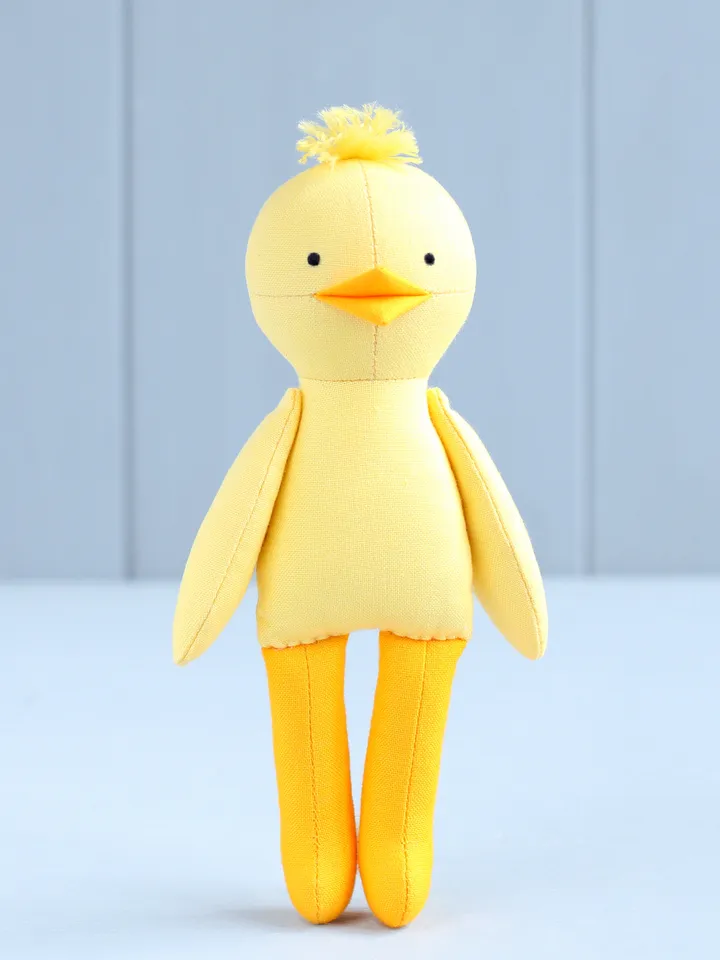 PDF Mini Chick Stuffed Animal Sewing Pattern