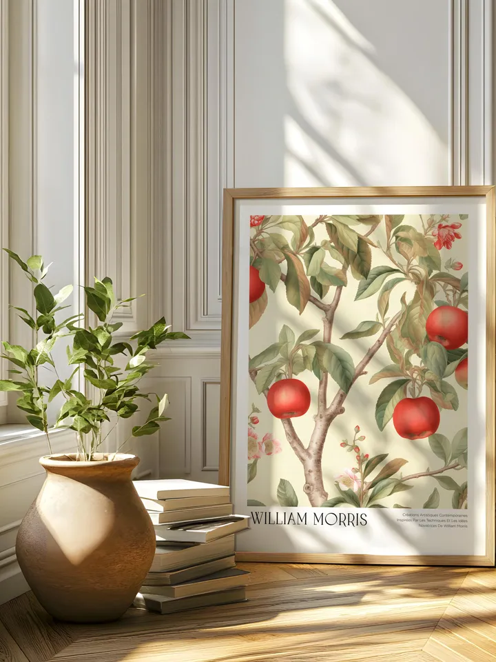 William Morris Wall Art, Vintage Botanical Print, Floral Poster Arts Decor, Digital Download, William Morris Print Digital Download AA17