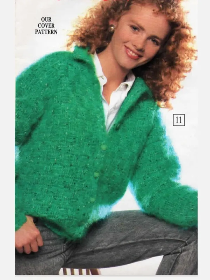 Cardigan crochet pattern, women ladies cardigan pdf, jacket pattern, short cardigan pattern instant download
