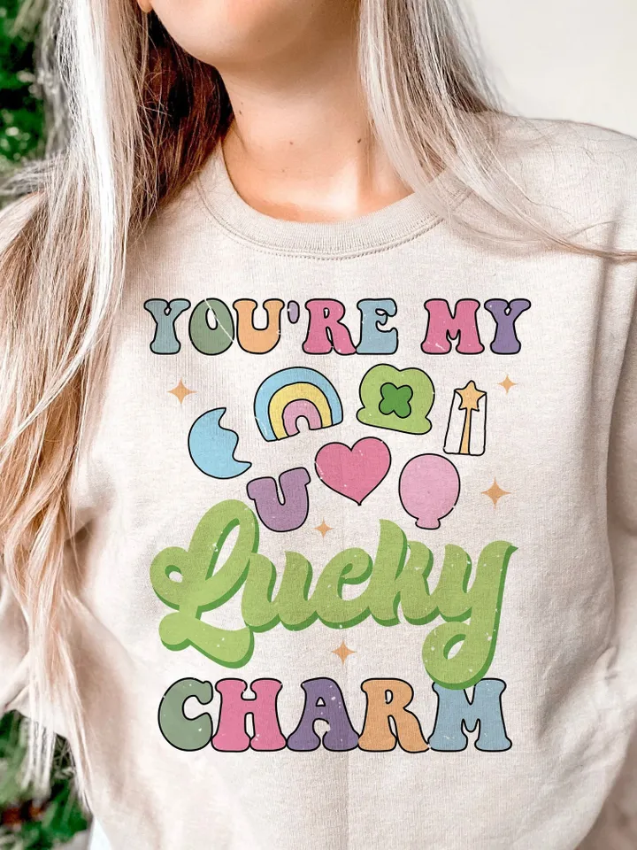 You're my lucky charm, Lucky Charm png, St. Patrick's Day png, St. Patrick's Day Sublimation, Lucky png, Mini png, Sublimation Designs, png