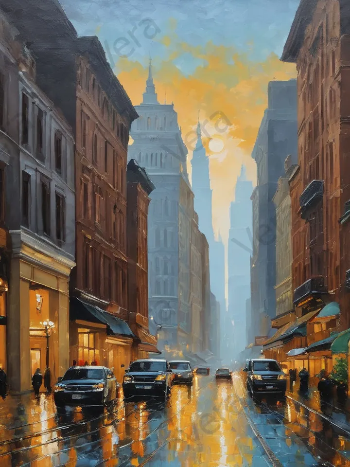 Cityscape /digital art illustrations