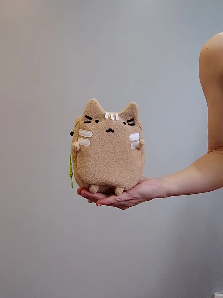 Chalk bag Сat beige for rock climbing