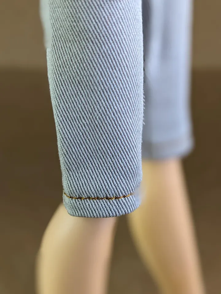 Handmade beige cotton shorts for 1/6 scale boy dolls