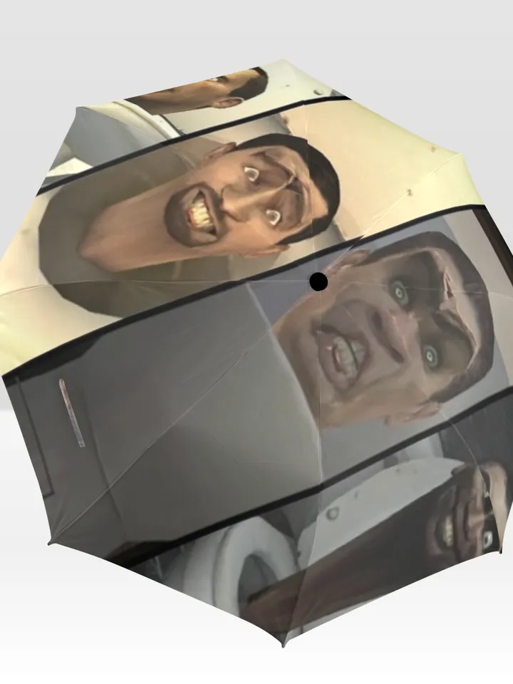 Skibidi Toilet Umbrella