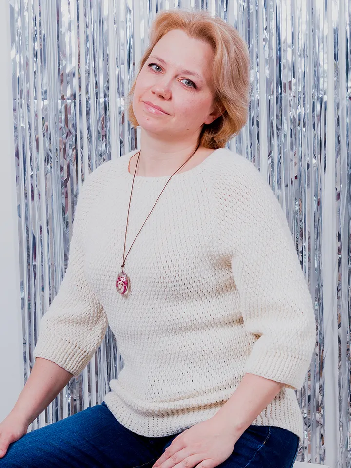 Women's Pullover Pearl Simple Crochet Pattern