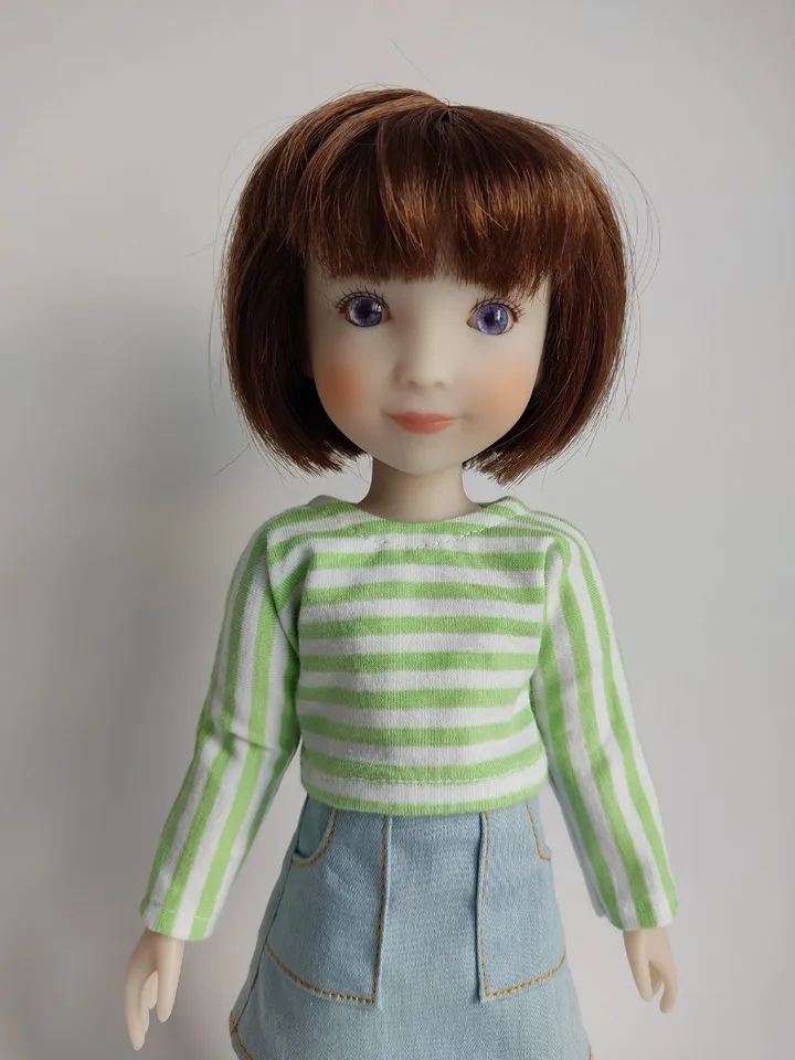 PDF sewing pattern for Siblies dolls.
