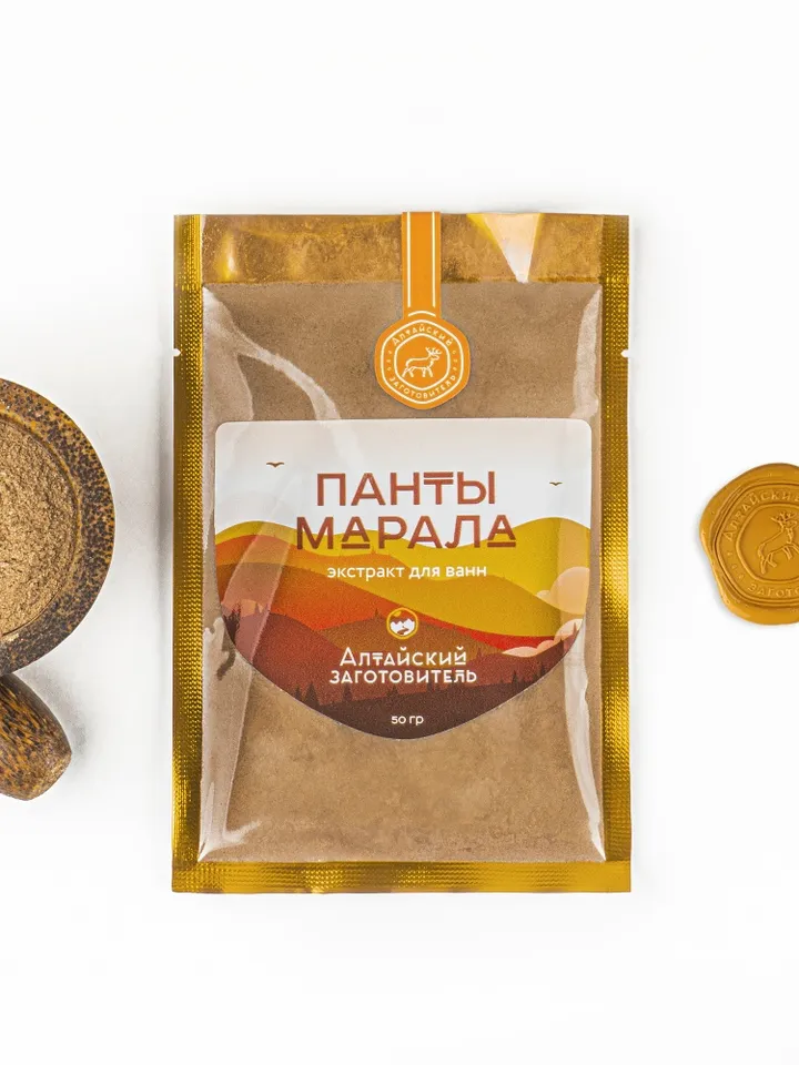 Maral Antler Extract for Baths, 50 gr.(1.8 oz)