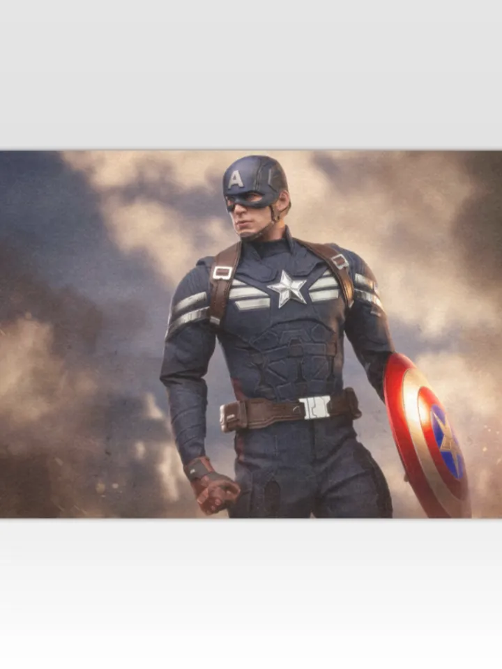 Captain America DoorMat