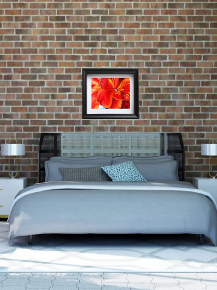 Tulip Painting Floral Watercolor Texas Original Art Flower Wall Art