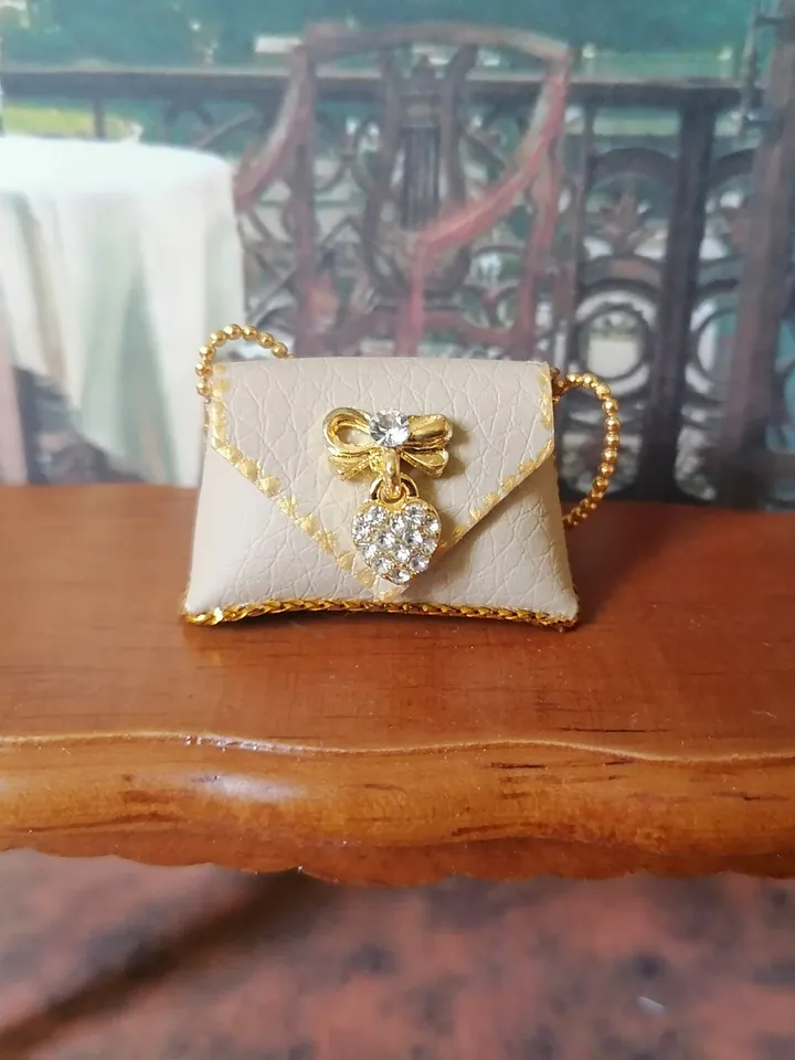 Doll bag. Handmade.1:12 scale.