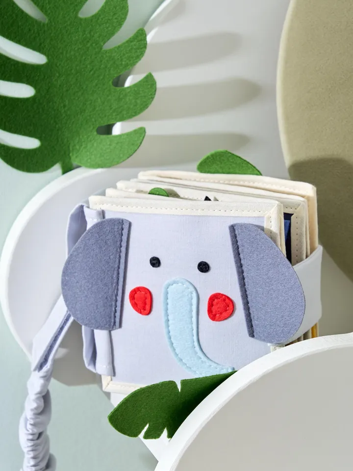 Quiet Book for Babies 6-9-12 months, Soft Felt Busy Book for 1st Year, Perfect for Developing Fine Motor Skills, Christmas baby Gift