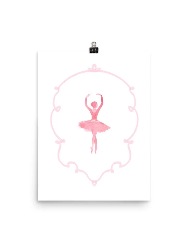 Pink Set Of 4 Ballet Nursery Wall Art Prints, Watercolor Painting, Kids Ballet Prints, Blush Ballerina, Girls Ballet Prints, Vintage Dance