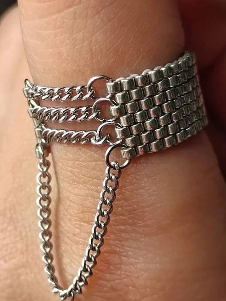 PDF tutorial - Beaded Chain ring