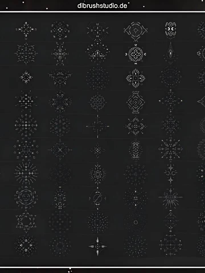 Procreate - Tattoo Ornament Stamps