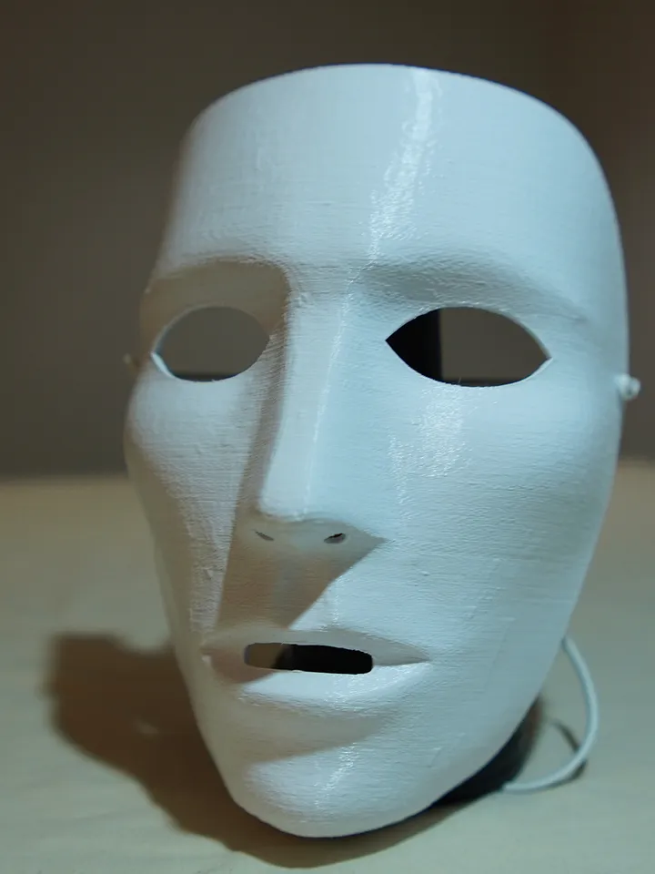 Joey Jordison Slipknot Blank Mask White Caesar 1983 1986 Joey Jordison Slipknot Blank mask
