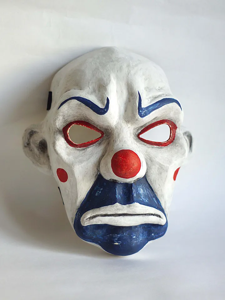 Joker Clown mask Batman The Dark Knight Adult Joker Resin Clown Mask