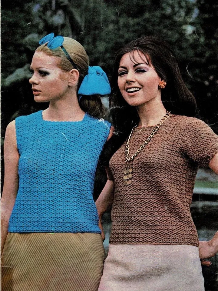Top crochet pattern, summer top crochet, women T-shirt crochet pattern pdf