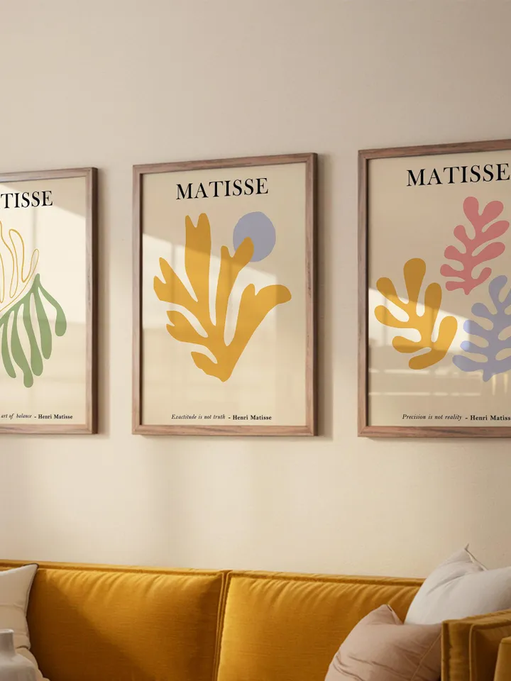 Henri Matisse Art Print Set of 10, Modern Abstract Wall Art, Matisse Gallery Wall Set, Museum Exhibition Poster, Matisse Poster Set Digital