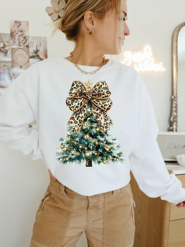 Christmas Coquette Png, Christmas Tree Png, Retro Holidays Png, Santa Hot Cocoa Candy Cane Xmas Tree Png, Sublimation Designs, Digital File