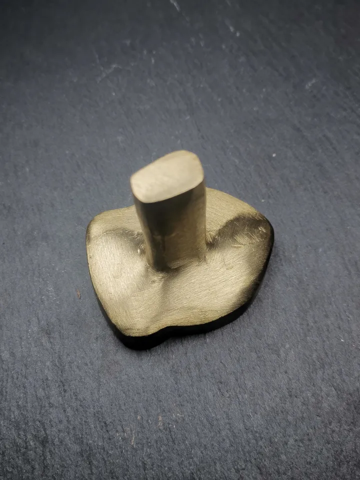 Dorje Gotrab Tsa Tsa Mold,Old Version Vajra Armor of Wrathful Guru Rinpoche,5cm Height,Gandhanra Unique Tibetan Buddha Tsha Tsha Mould