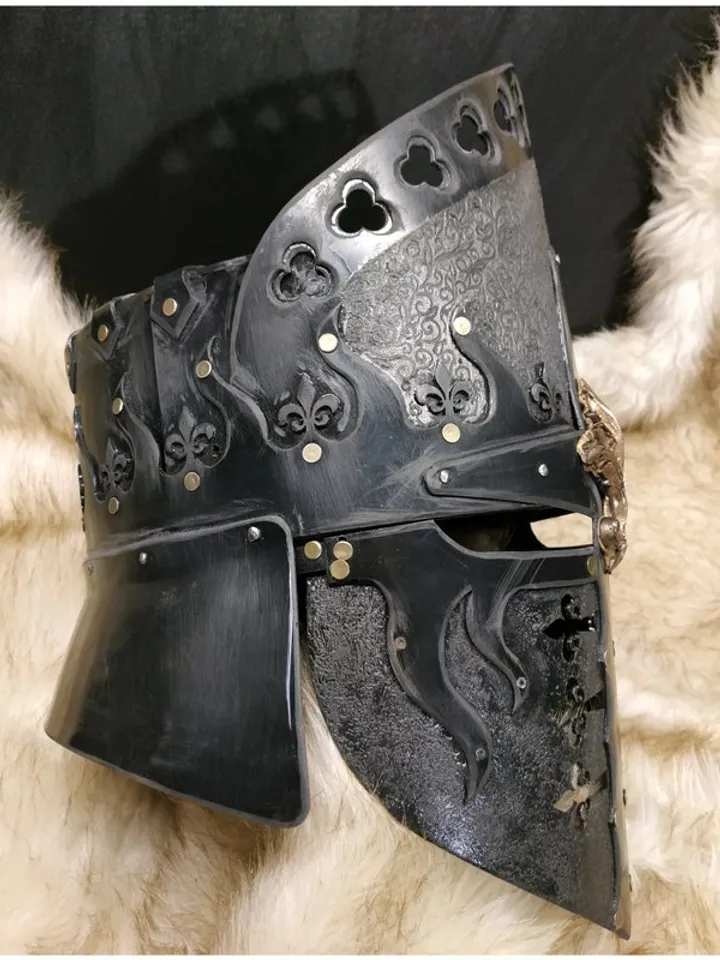 Inquisitor - LARP - helmet - HoMM 5 - heroes of might and magic - inspired - Pop