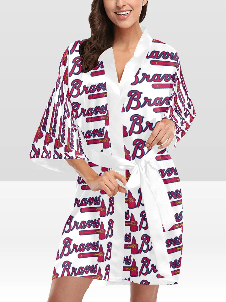 Atlanta Braves Kimono Robe