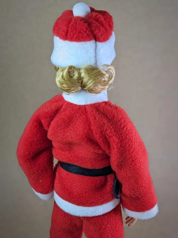 Cosplay Christmas Santa Claus costume for 13 inch Poppy Parker fashion dolls