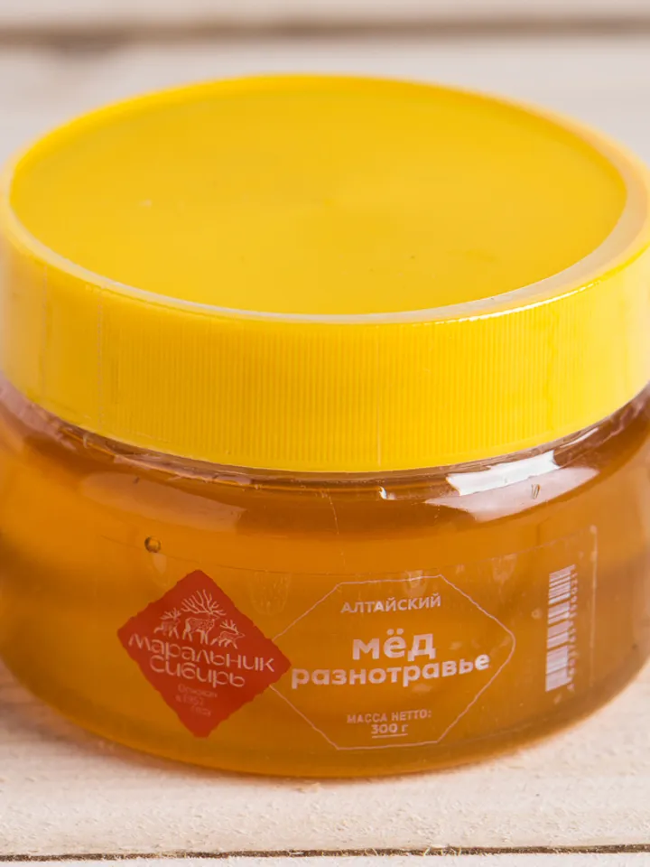 Altai honey, motley grass, 300gr.(10.58 oz)
