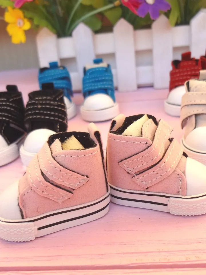 wellie wisher shoes - Suede sneakers for Wellie Whisher - 5 cm doll shoes – Christmas gift idea