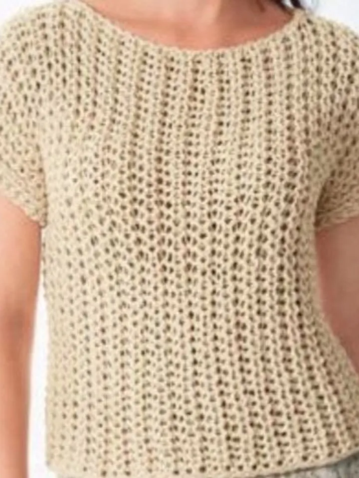 Knitting pattern top, women top knitting, summer sweater knitting pattern Instant download PDF