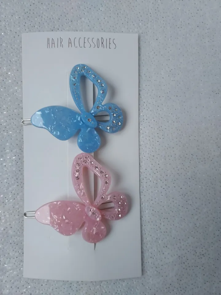 Hair Barrette Butterfly Hair Clip Elegant Hair clip Fashion Summer accessories