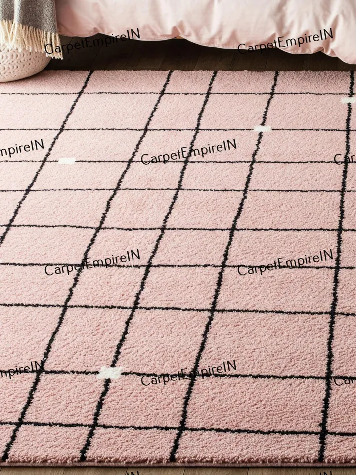 Buy Pink rug – Aesthetic rug for Bedroom, Living Room, Home Decor, girls room – Available in Multiple Size 4x6,5x7,6x9,8x10,9x12,10x14,rugs.