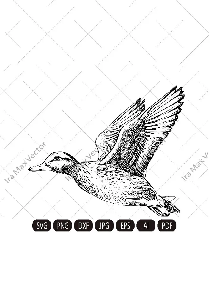 Duck Svg, Duck flying svg, Duck Clipart, Duck Png, Duck Head , Duck Silhouette, Birds Silhouette, Duck for hanter, hobby for men