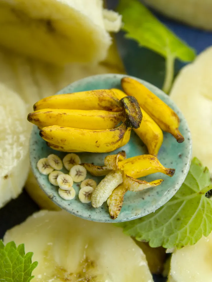 TUTORIAL Miniature banana cane with polymer clay
