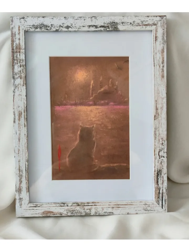Cat.Istanbul.Original interior art