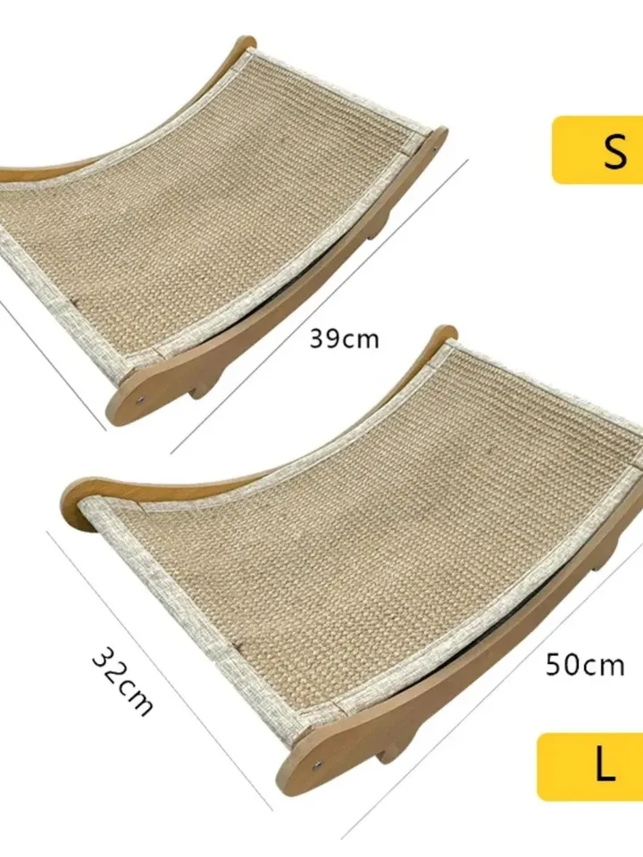 Wooden scratching posts for cats