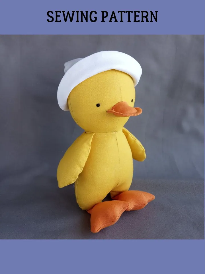 Duck Sewing Pattern (2 sizes)