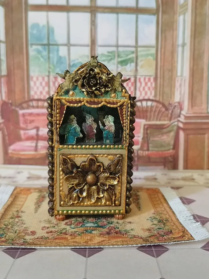Puppet show. Ancient theater.1:12 scale.