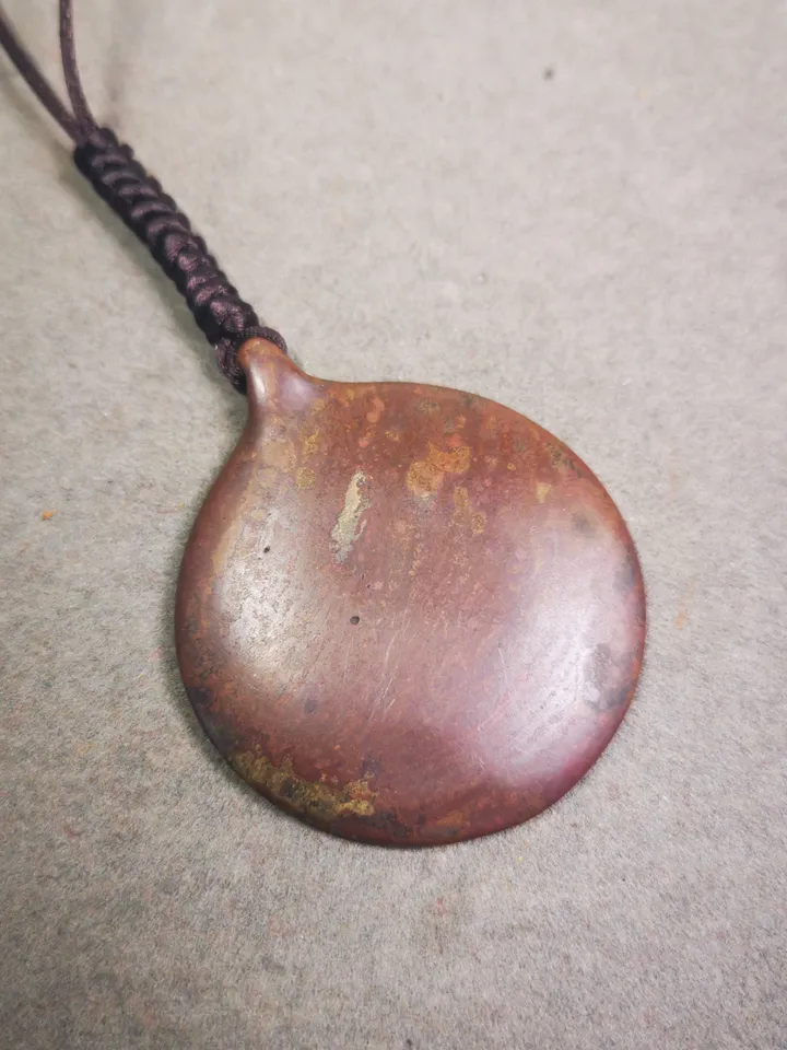 Gandhanra Antique Tibetan Buddhist Protective Amulet Pendant,SIPAHO(srid pa ho),Om Mani Padme Hum,70 Years Old