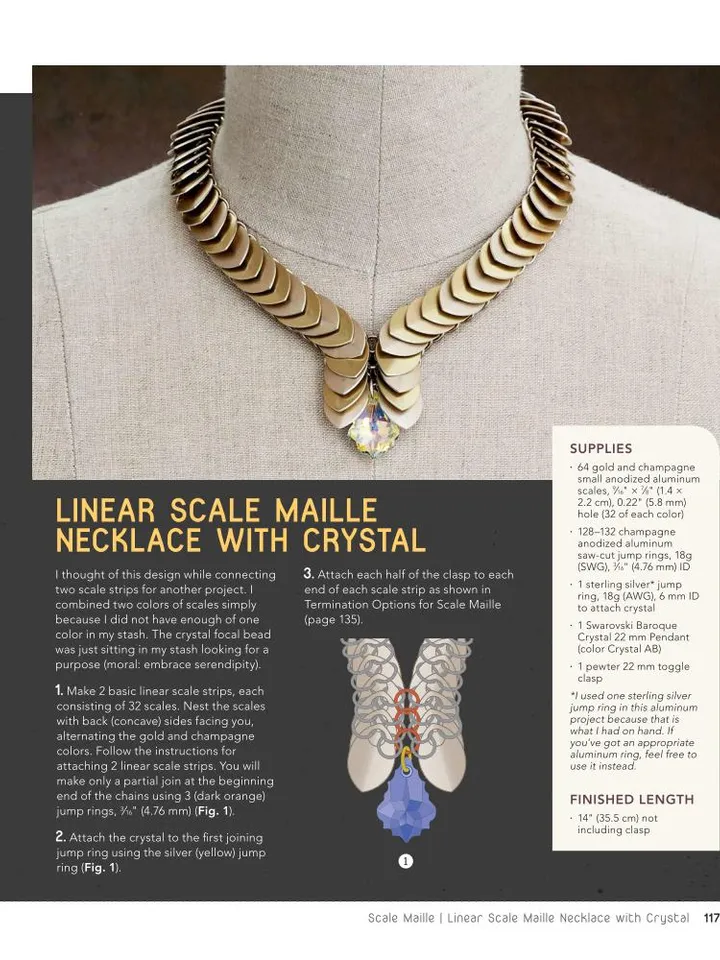 Advanced Chain Maille Jewelry Workshop - Weaving with Rings and Scale Maille