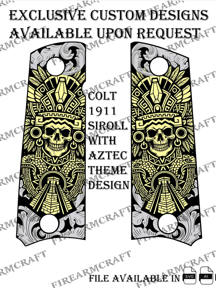colt grip aztac theme design