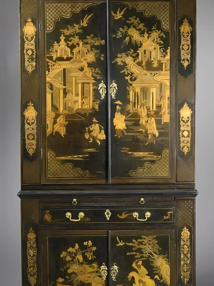 Wardrobe for dollhouse.1:12 scale.