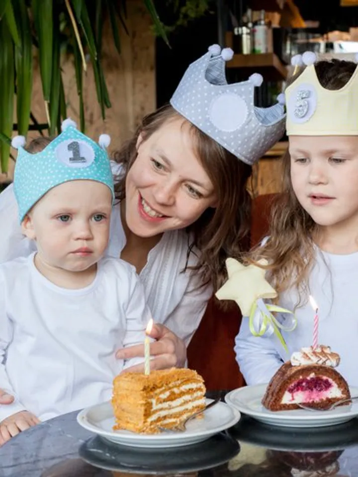 Gray Crown for kids & Star Wand