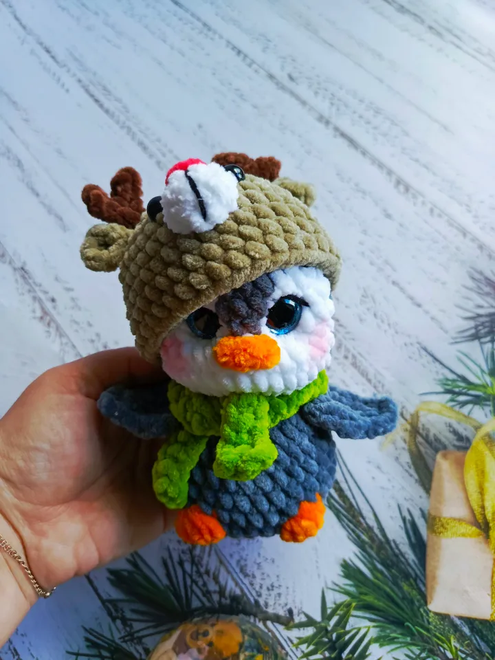 Crochet Penguin PATTERN, Amigurumi Penguin Pattern, Easy Amigurumi Penguin PDF Pattern