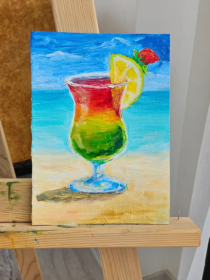 Original oil painting | 13×18 cm | Vocation vibe