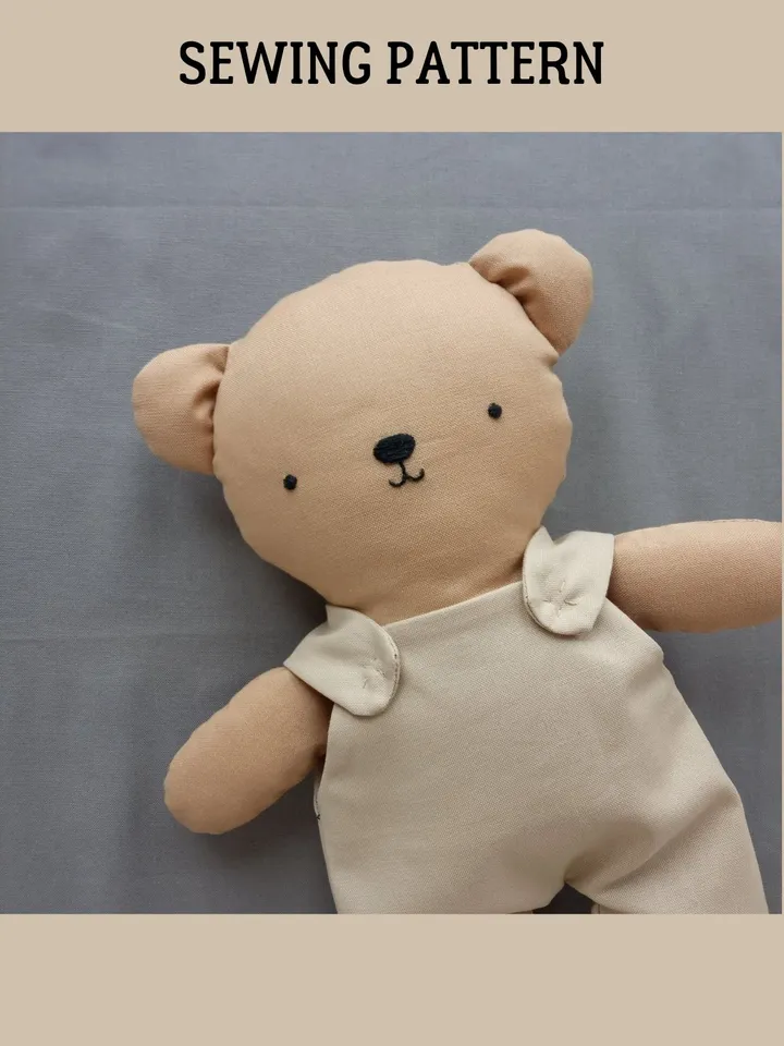 Bear Doll Easy Pattern PDF