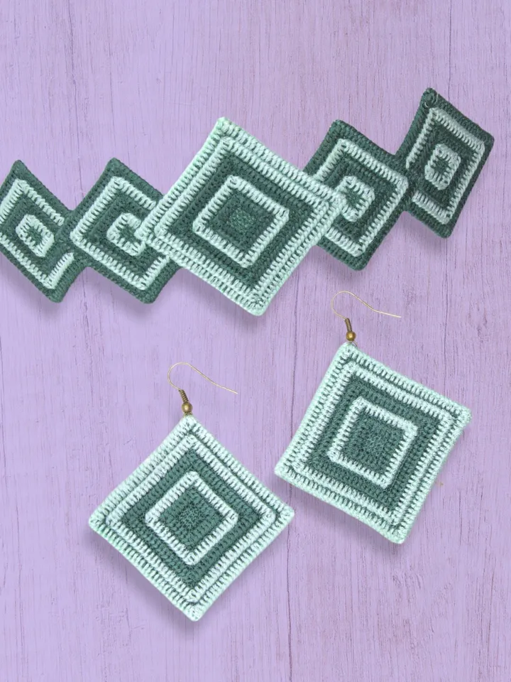 Free Standing Lace Braselet and Earrings Crochet set machine embroidery design FSLpattern digital embroidery design jewerly embroidery motif